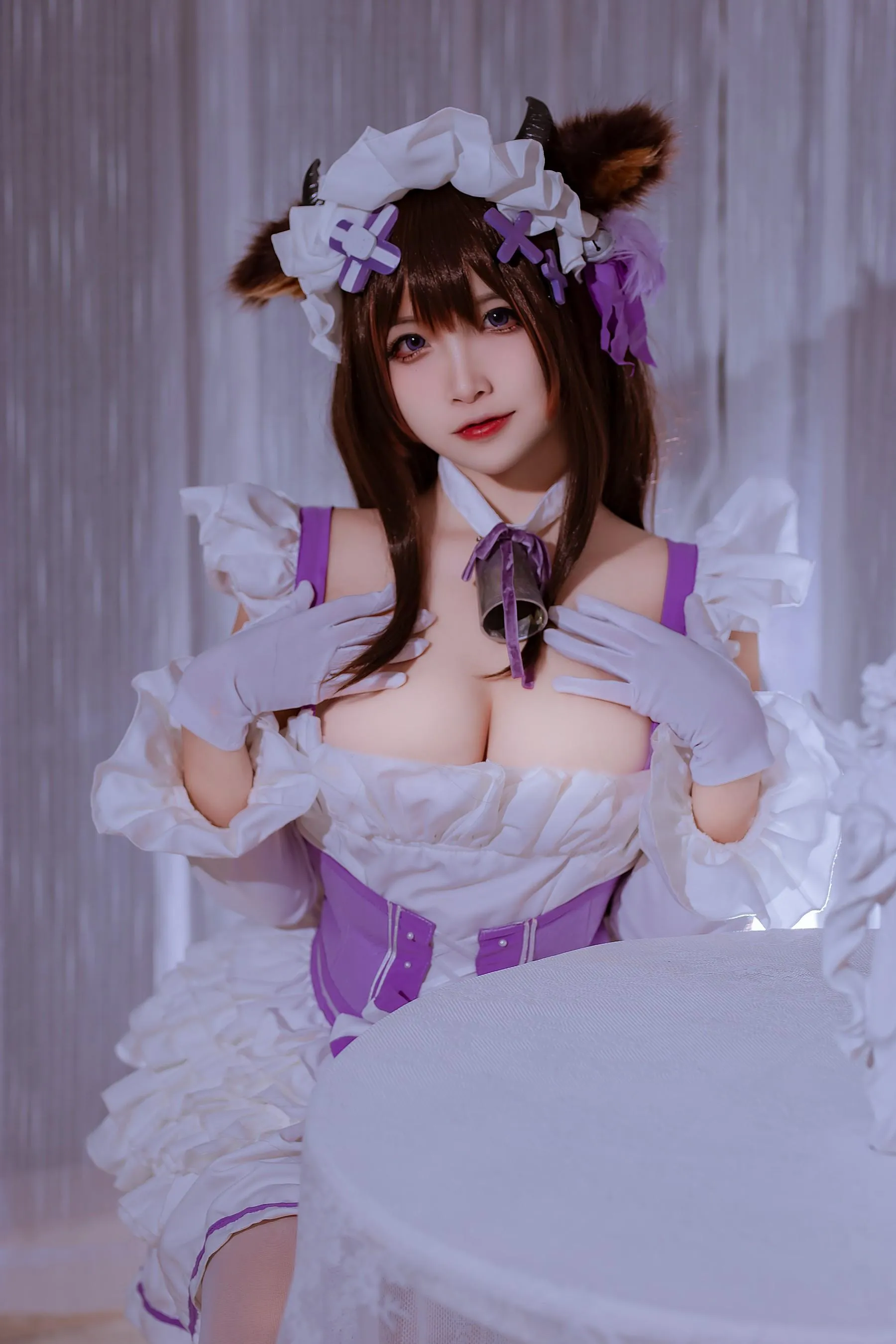 二佐Nisa – NO.146 碧蓝樫野同人女仆 [31P]插图2